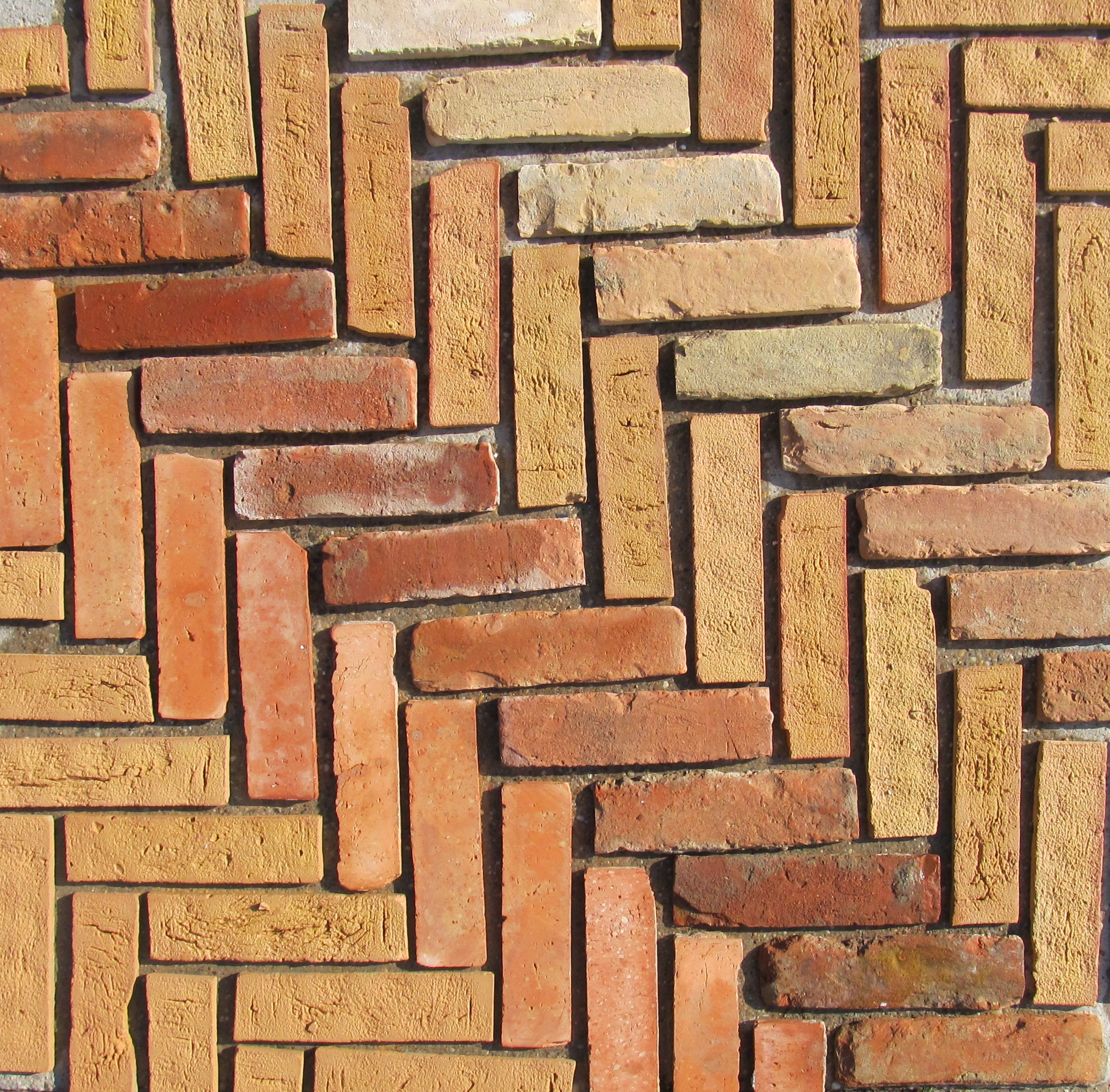 Szeletelt tégla fajták