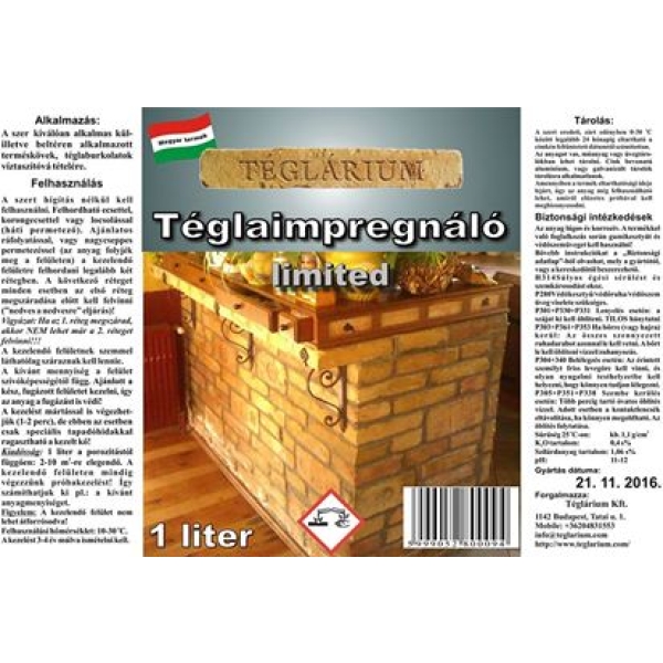 Tégla impregnálószer