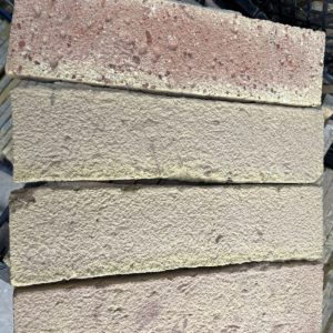 Homokfújt tégla szelet sárga színben