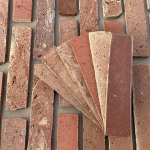 Belső tégla szelet vörös színben