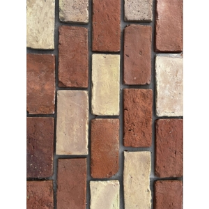 Lapjával vágott külső tégla szelet